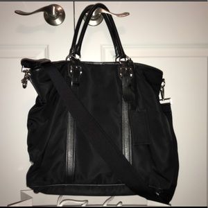 prada men's nylon tote bag